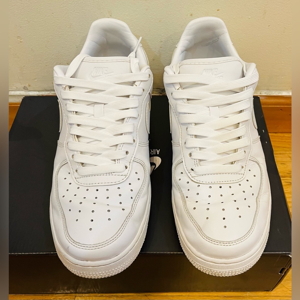 NIKE AIR FORCE 1 '07 FRESH - WHITE/WHITE